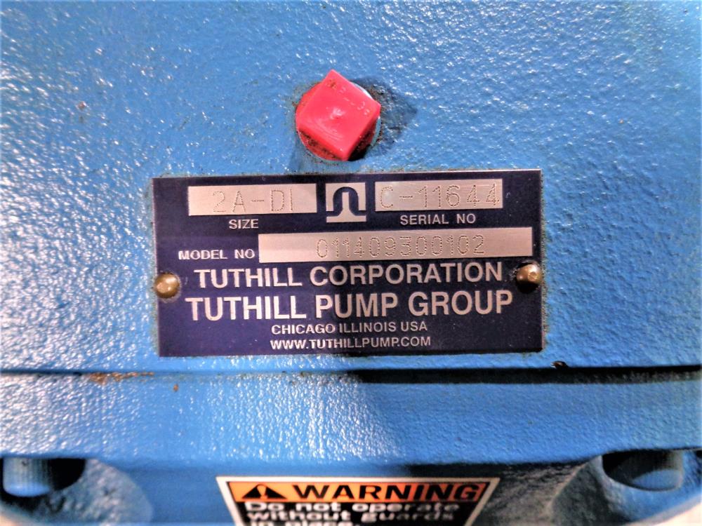 Tuthill 2" Process Pump, Size 2A-DI, Model 0114093000102